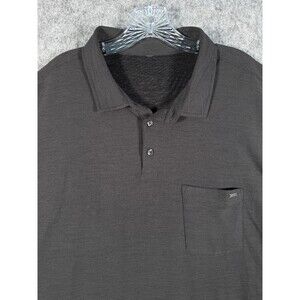 Vuori Ace Polo Shirt Mens XXL Gray Short Sleeve Golf Office